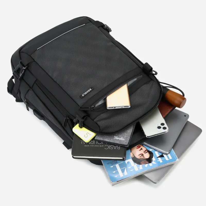 Rahala EF92M laptop backpack-Black Rahala EF92M laptop backpack-Black