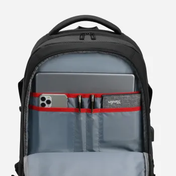 Rahala EF92M laptop backpack-Black Rahala EF92M laptop backpack-Black