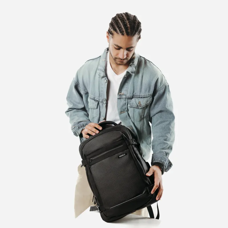 Rahala EF92M laptop backpack-Black Rahala EF92M laptop backpack-Black