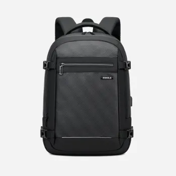 Rahala EF92M laptop backpack-Black Rahala EF92M laptop backpack-Black