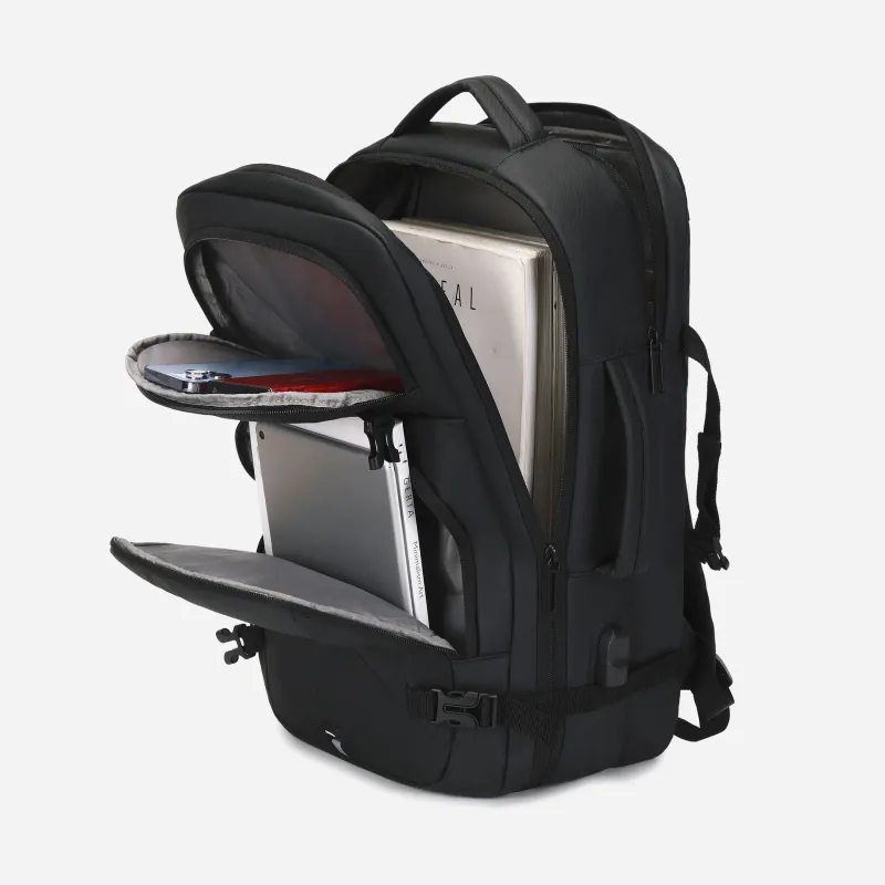 Rahala RAL 2023 laptop backpack-Black Rahala RAL 2023 laptop backpack-Black