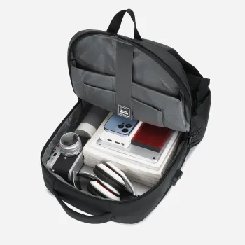 Rahala RAL 2215 laptop backpack-Black Rahala RAL 2215 laptop backpack-Black