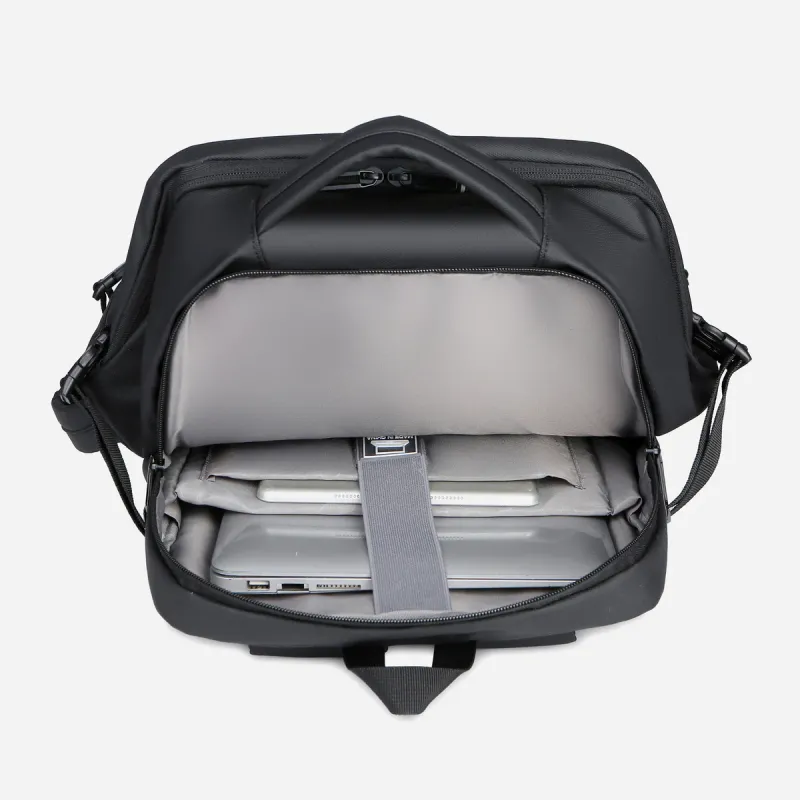 Rahala RAL 5302 laptop backpack-Black Rahala RAL 5302 laptop backpack-Black