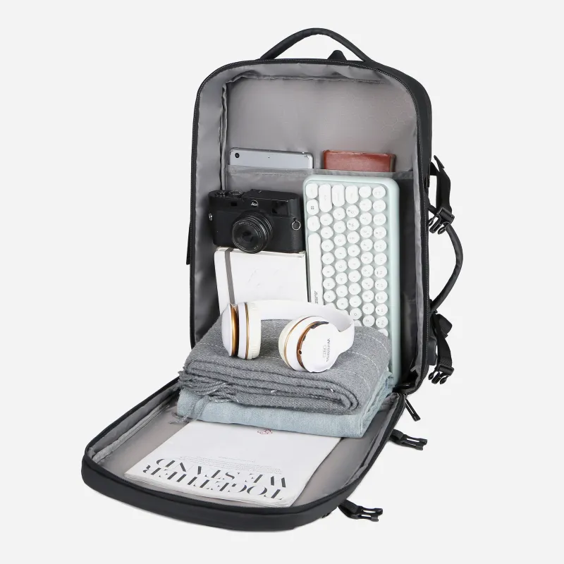 Rahala RAL 5302 laptop backpack-Black Rahala RAL 5302 laptop backpack-Black