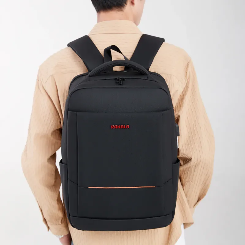 Rahala RAL 901 laptop backpack-Black Rahala RAL 901 laptop backpack-Black