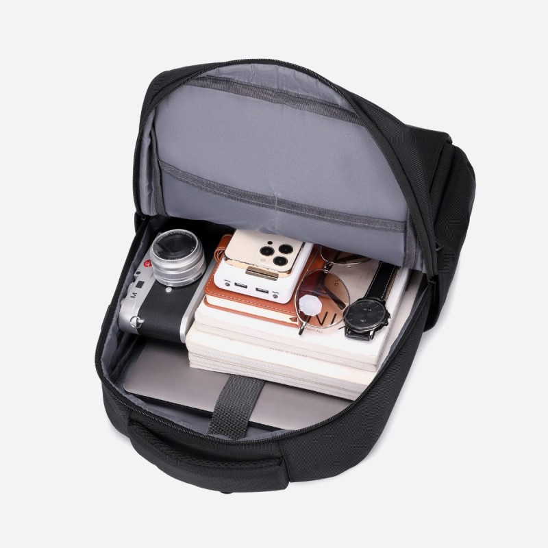Rahala RAL503 laptop backpack-Black Rahala RAL503 laptop backpack-Black