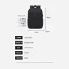 Rahala RAL902 laptop backpack-Black Rahala RAL902 laptop backpack-Black
