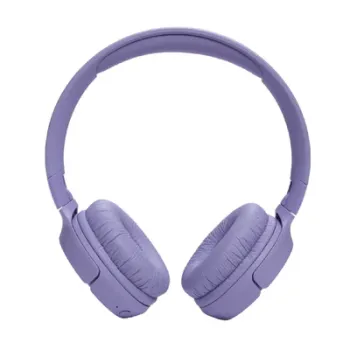 JBL Tune 520BT Wireless On-Ear Headphones, Pure Bass Sound, 57H Battery with Speed Charge, Hands-Free Call Voice Aware, Multi-Point Connection - Purple JBL Tune 520BT Wireless On-Ear Headphones, Pure Bass Sound, 57H Battery with Speed Charge, Hands-Free Call Voice Aware, Multi-Point Connection - Purple