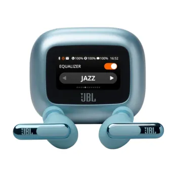JBL Live BEAM 3 True Wireless Noise-Cancelling Earbuds with Stick-closed Design and Smart Charging Case JBL Live BEAM 3 True Wireless Noise-Cancelling Earbuds with Stick-closed Design and Smart Charging Case