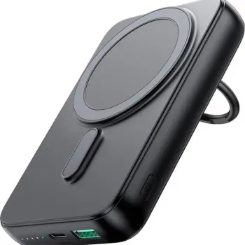 Joyroom Power Bank - JR-W050, Black, 10000 mAh