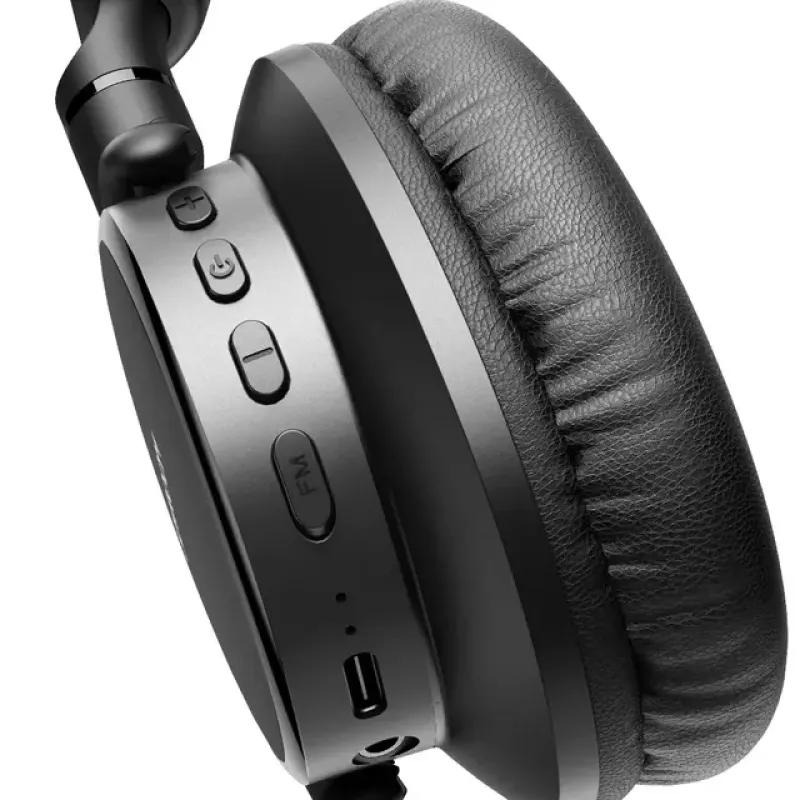 joyroom Wired and Wireless Headphones - JR-OH1, Black joyroom Wired and Wireless Headphones - JR-OH1, Black