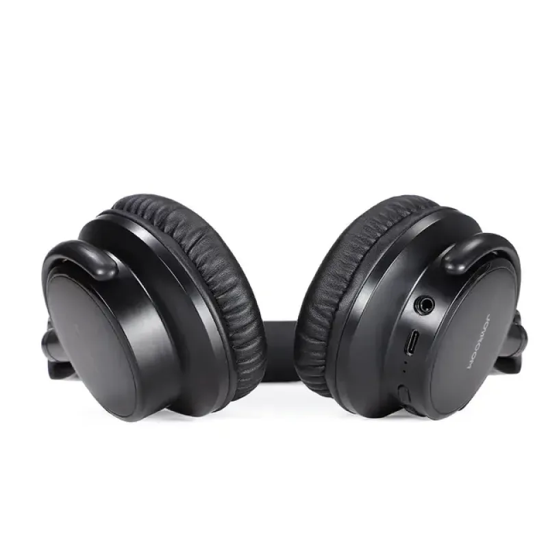 joyroom Wired and Wireless Headphones - JR-OH1, Black joyroom Wired and Wireless Headphones - JR-OH1, Black