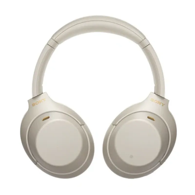 Sony Wireless Noise Cancelling Bluetooth Over-Ear Headphones With Mic For Phone Call - WH-1000XM4 - Gold\Silver Sony Wireless Noise Cancelling Bluetooth Over-Ear Headphones With Mic For Phone Call - WH-1000XM4 - Gold\Silver