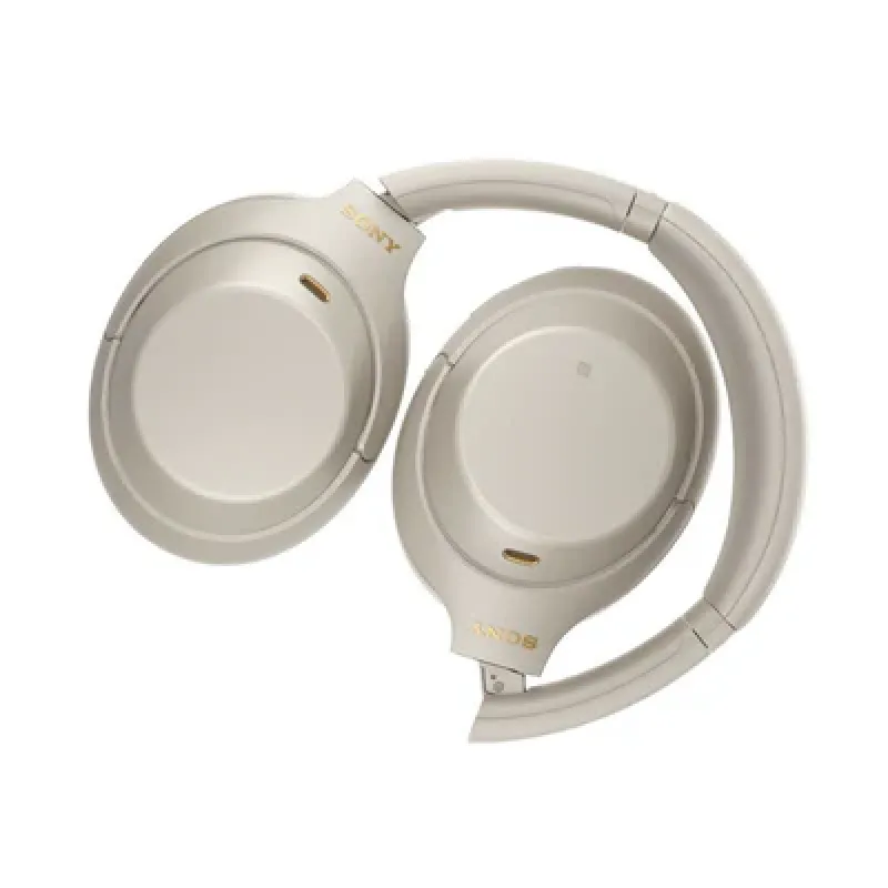 Sony Wireless Noise Cancelling Bluetooth Over-Ear Headphones With Mic For Phone Call - WH-1000XM4 - Gold\Silver Sony Wireless Noise Cancelling Bluetooth Over-Ear Headphones With Mic For Phone Call - WH-1000XM4 - Gold\Silver