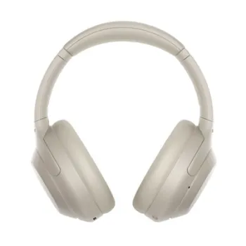 Sony Wireless Noise Cancelling Bluetooth Over-Ear Headphones With Mic For Phone Call - WH-1000XM4 - Gold\Silver