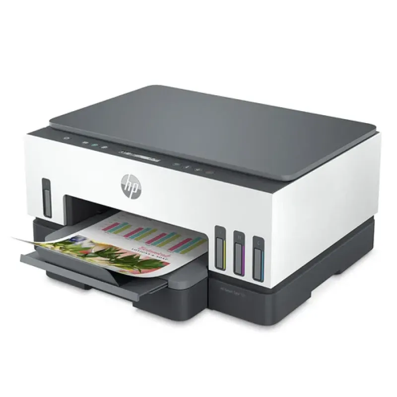 HP Smart Tank 720 All-in-One Printer Wireless, Print, Scan, Copy, Auto Duplex Printing, Print up to 18000 black or 8000 color pages - 6UU46A - Grey HP Smart Tank 720 All-in-One Printer Wireless, Print, Scan, Copy, Auto Duplex Printing, Print up to 18000 black or 8000 color pages - 6UU46A - Grey