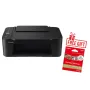 Canon PIXMA TS3640 Wireless Color All-in-One Inkjet Photo Printer, Print, Copy & Scan - Black & Canon Photo Paper Plus Glossy II PP-201 Gift 