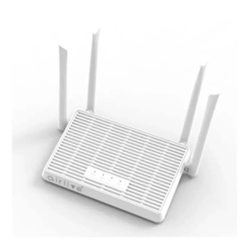 Airlive 1800AX Wi-Fi 6 1800Mbps Wireless Dual Bands VPN MESH Router - White Airlive 1800AX Wi-Fi 6 1800Mbps Wireless Dual Bands VPN MESH Router - White