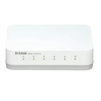 D-Link 8-Port Gigabit Easy Desktop Switch DGS-1008A - White D-Link 8-Port Gigabit Easy Desktop Switch DGS-1008A - White