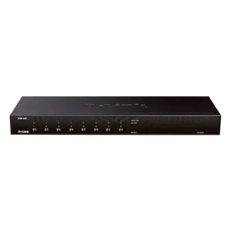D-Link KVM-440 8 Port PS2 USB Combo KVM Switch D-Link KVM-440 8 Port PS2 USB Combo KVM Switch