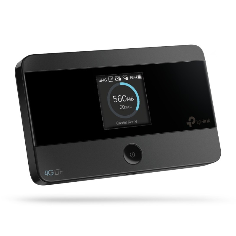 TP-Link 4G LTE M7350, Travel Mobile Mi-Fi Hotspot, Connection with Many Devices - Black TP-Link 4G LTE M7350, Travel Mobile Mi-Fi Hotspot, Connection with Many Devices - Black