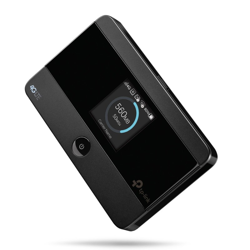 TP-Link 4G LTE M7350, Travel Mobile Mi-Fi Hotspot, Connection with Many Devices - Black TP-Link 4G LTE M7350, Travel Mobile Mi-Fi Hotspot, Connection with Many Devices - Black