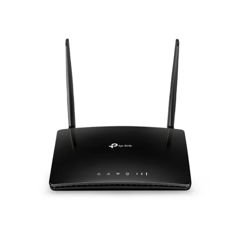 TP-LINK AC750 Dual Band WIFI 4G LTE Router - MR200- Black TP-LINK AC750 Dual Band WIFI 4G LTE Router - MR200- Black
