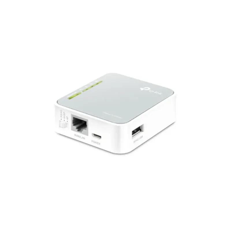 TP-LINK Portable 3G/4G Wireless N Router - TL-MR3020 - White TP-LINK Portable 3G/4G Wireless N Router - TL-MR3020 - White