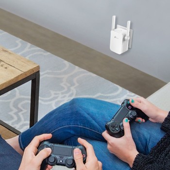 TP-Link RE205 AC750 Wi-Fi Range Extender with 2 External Antennas - White