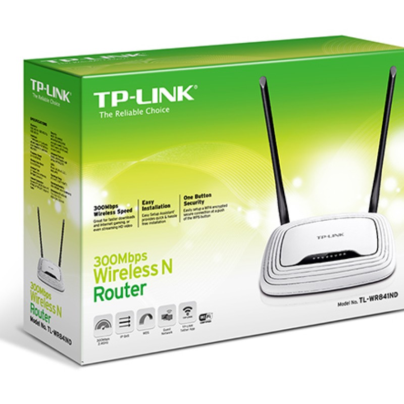 TL-WR841ND End of Life 300Mbps Wireless N Router
