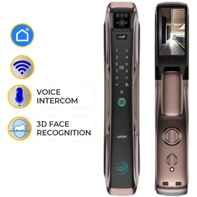 Lezn Lock Electricity New i13 Face Version Smart Door Lock Lezn Lock Electricity New i13 Face Version Smart Door Lock