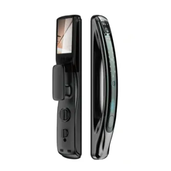 Lezn Lock Electricity new i5 Face version smart door lock -Black