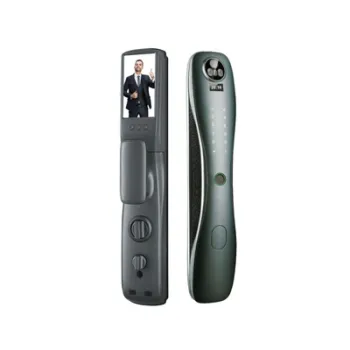 Lezn Lock Electricity new i7 Face version smart door lock - Grey Lezn Lock Electricity new i7 Face version smart door lock - Grey