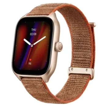 Amazfit GTS 4 AMOLED, 1.75" inches, 8 days Battery Life, 154 Sports Modes, Alexa Built-in - Autumn Brown Amazfit GTS 4 AMOLED, 1.75" inches, 8 days Battery Life, 154 Sports Modes, Alexa Built-in - Autumn Brown
