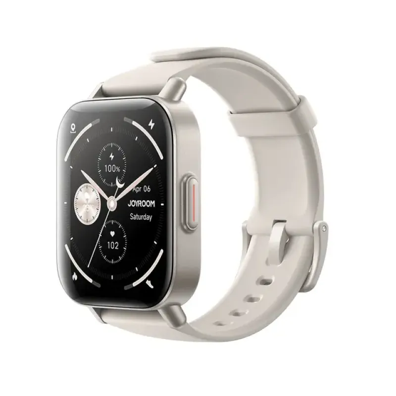 Joyroom Fit-Life Series Smart Watch, Space Grey Case - JR-FT3S, Titanium, 1.96 Inch Joyroom Fit-Life Series Smart Watch, Space Grey Case - JR-FT3S, Titanium, 1.96 Inch