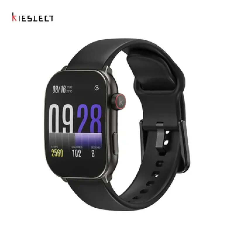 Kieslect Calling Watch Balance Note, Bangla language support, Breath Training, Health Monitoring - Black Kieslect Calling Watch Balance Note, Bangla language support, Breath Training, Health Monitoring - Black