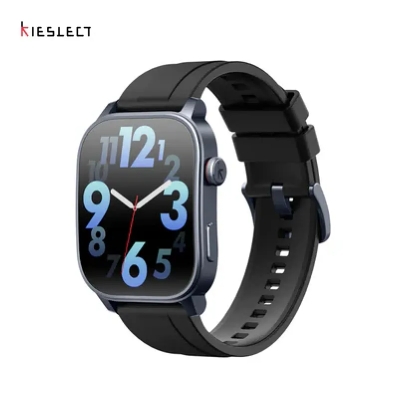 Kieslect Smart Calling Watch Ks3, 2.1 Amoled Display, Silicon Strap, Waterproof - Black Kieslect Smart Calling Watch Ks3, 2.1 Amoled Display, Silicon Strap, Waterproof - Black
