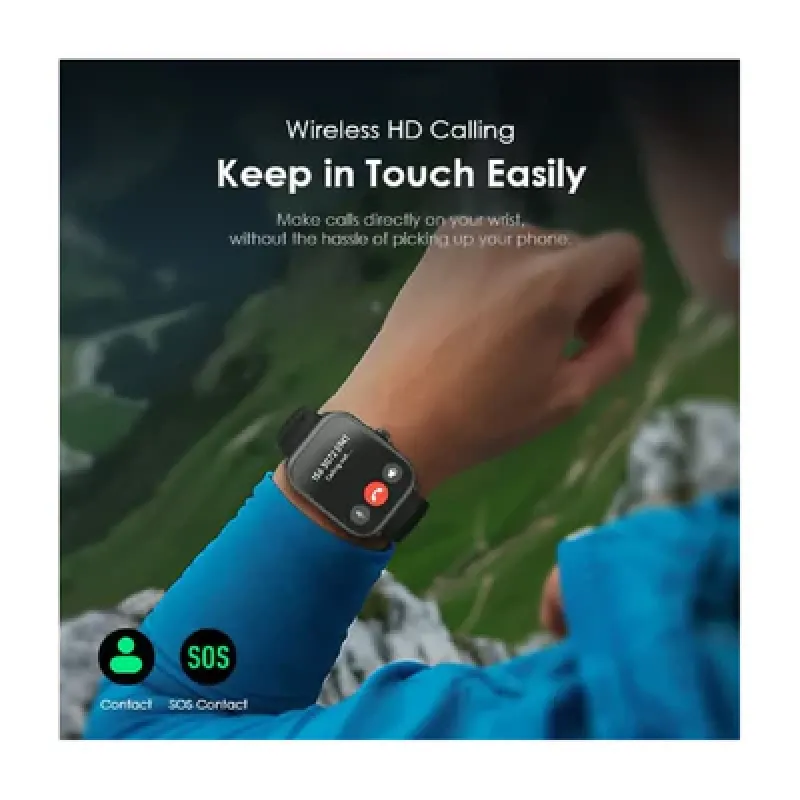 Oraimo Smart Watch 2.01" AMOLED Screen, One-Click Health Measurement - Black Oraimo Smart Watch 2.01" AMOLED Screen, One-Click Health Measurement - Black