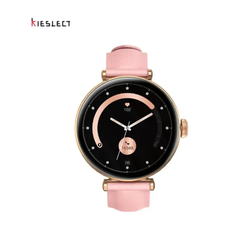 Kieslect Smart Watch Pura Reno With 1.19" AMOLED Display, and Supports Bluetooth Calling, (Dual Strap) - Gold Kieslect Smart Watch Pura Reno With 1.19" AMOLED Display, and Supports Bluetooth Calling, (Dual Strap) - Gold