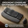 Logitech Wave Keys Wireless Ergonomic Keyboard with Cushioned Palm Rest Graphite Logitech Wave Keys Wireless Ergonomic Keyboard with Cushioned Palm Rest Graphite