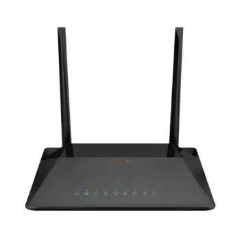 D-Link DSL-224 N300 Wireless Router, VDSL2/ADSL2+, 4-Port